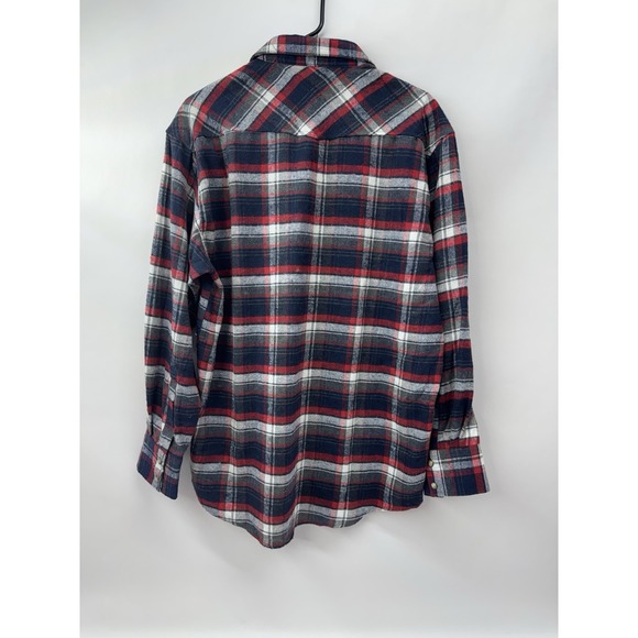 Vintage Falcon Bay Flannel Shirt Men's Large Western Snap Up (250502) - Picture 3 of 6